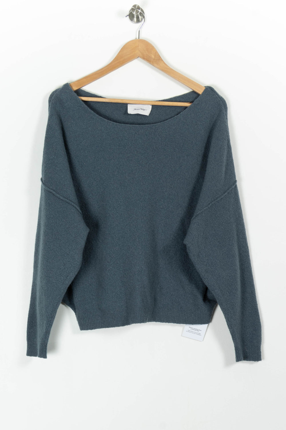 Pull Bleu - Taille XS/34 de la marque American Vintage | PARAD99498 - Vendu par Paradigme - Image 2