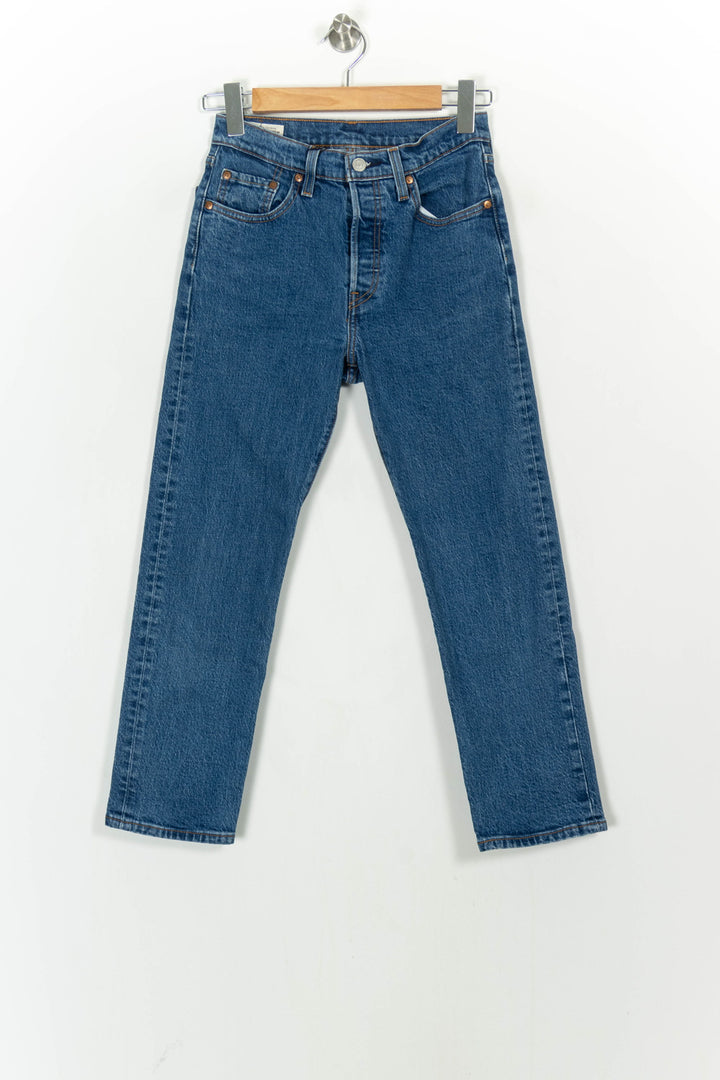 Jean Droit Bleu - Taille S/36 de la marque Levi's | PARAD99502 - Vendu par Paradigme - Image 2