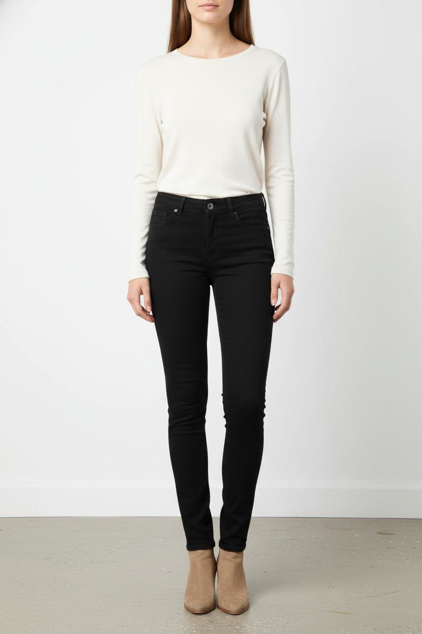 Jean Skinny Noir - Taille S/36 de la marque Levi's | PARAD99504 - Vendu par Paradigme - Image 1
