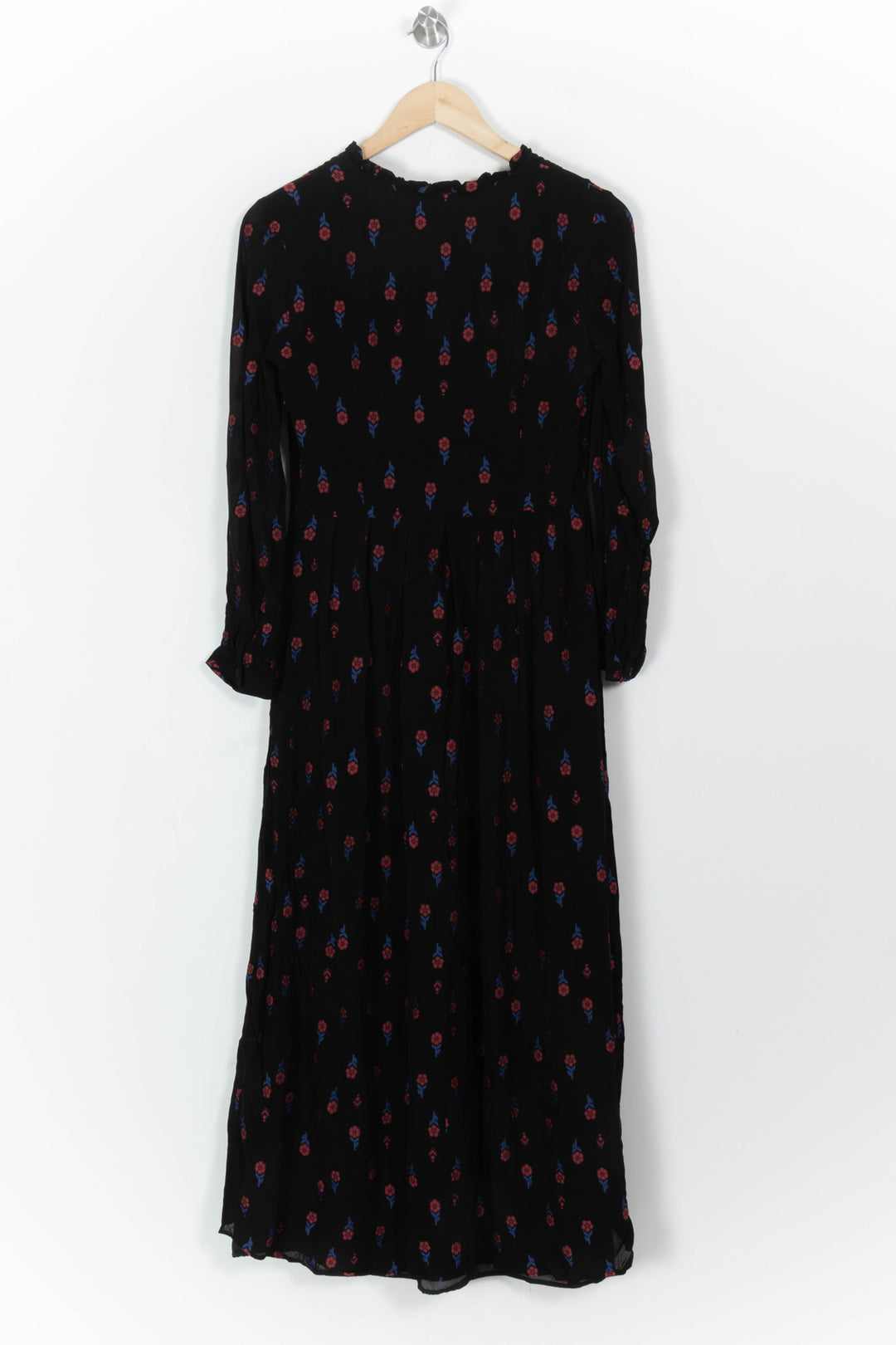 Robe Longue Noire et Bleue - Taille S/36 de la marque Claudie Pierlot | PARAD99507 - Vendu par Paradigme - Image 4