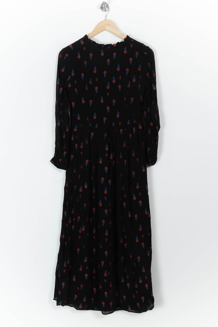 Robe Longue Noire et Bleue - Taille S/36 de la marque Claudie Pierlot | PARAD99507 - Vendu par Paradigme - Image 4