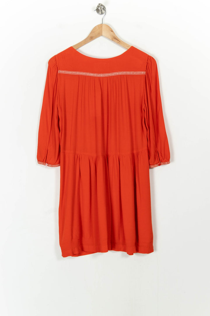 Robe Courte Rouge - Taille S/36 de la marque ba&sh | PARAD99511 - Vendu par Paradigme - Image 4