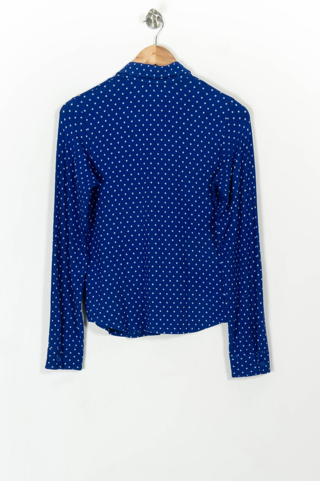Chemise Bleu et Blanche - Taille M/38 de la marque Agnès b. | PARAD99518 - Vendu par Paradigme - Image 4