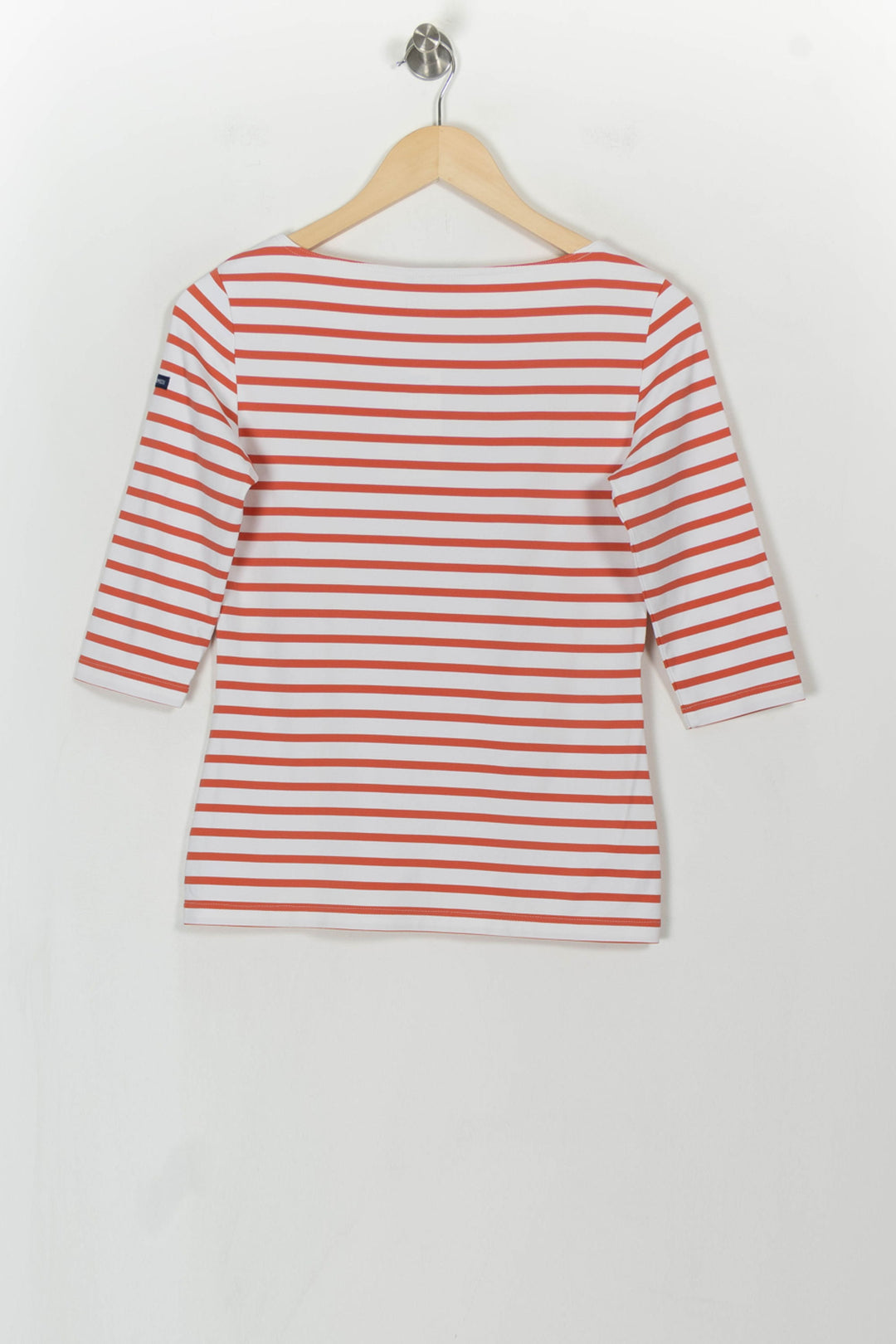 Marinière Blanche et Rouge - Taille M/38 de la marque Saint James | PARAD99533 - Vendu par Paradigme - Image 4