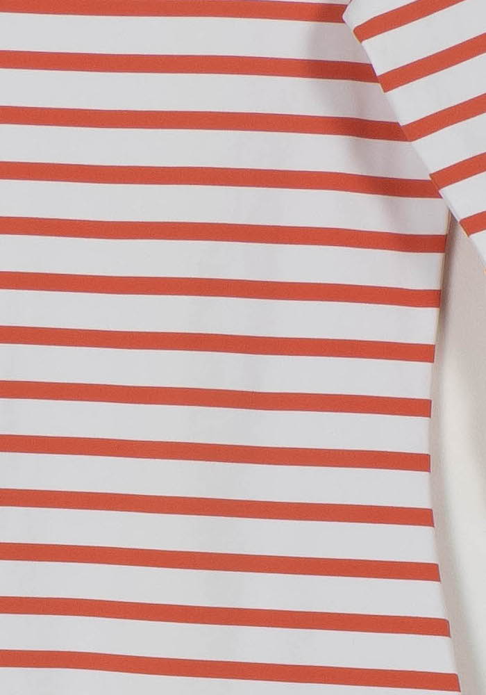 Marinière Blanche et Rouge - Taille M/38 de la marque Saint James | PARAD99533 - Vendu par Paradigme - Image 3