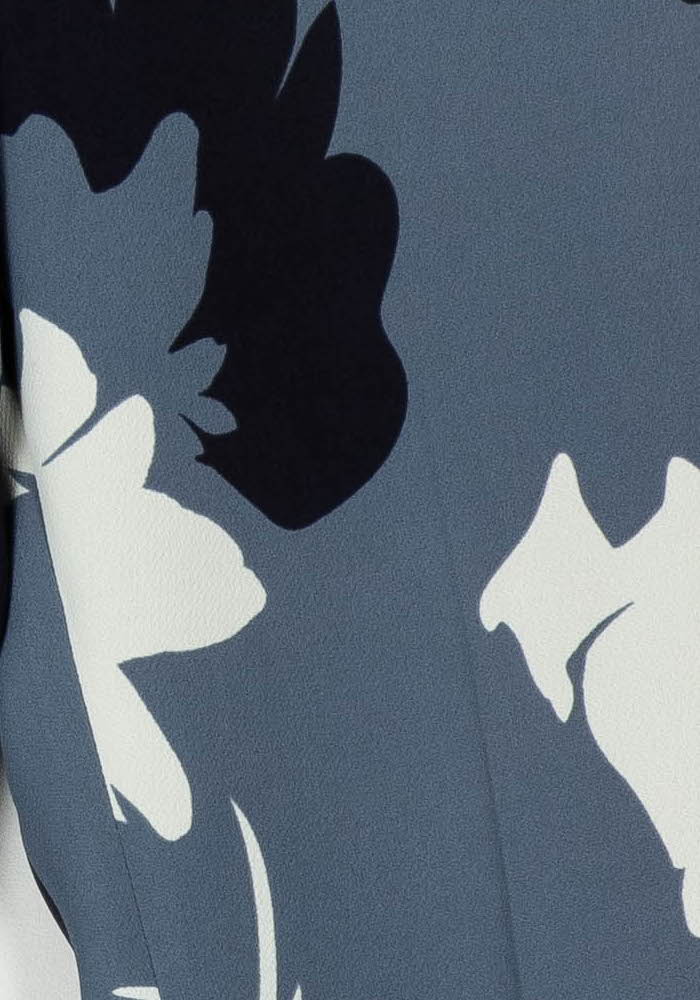 Pantalon Cigarette Bleu Noir et Blanc - Taille S/36 de la marque Maison 123 | PARAD99534 - Vendu par Paradigme - Image 3