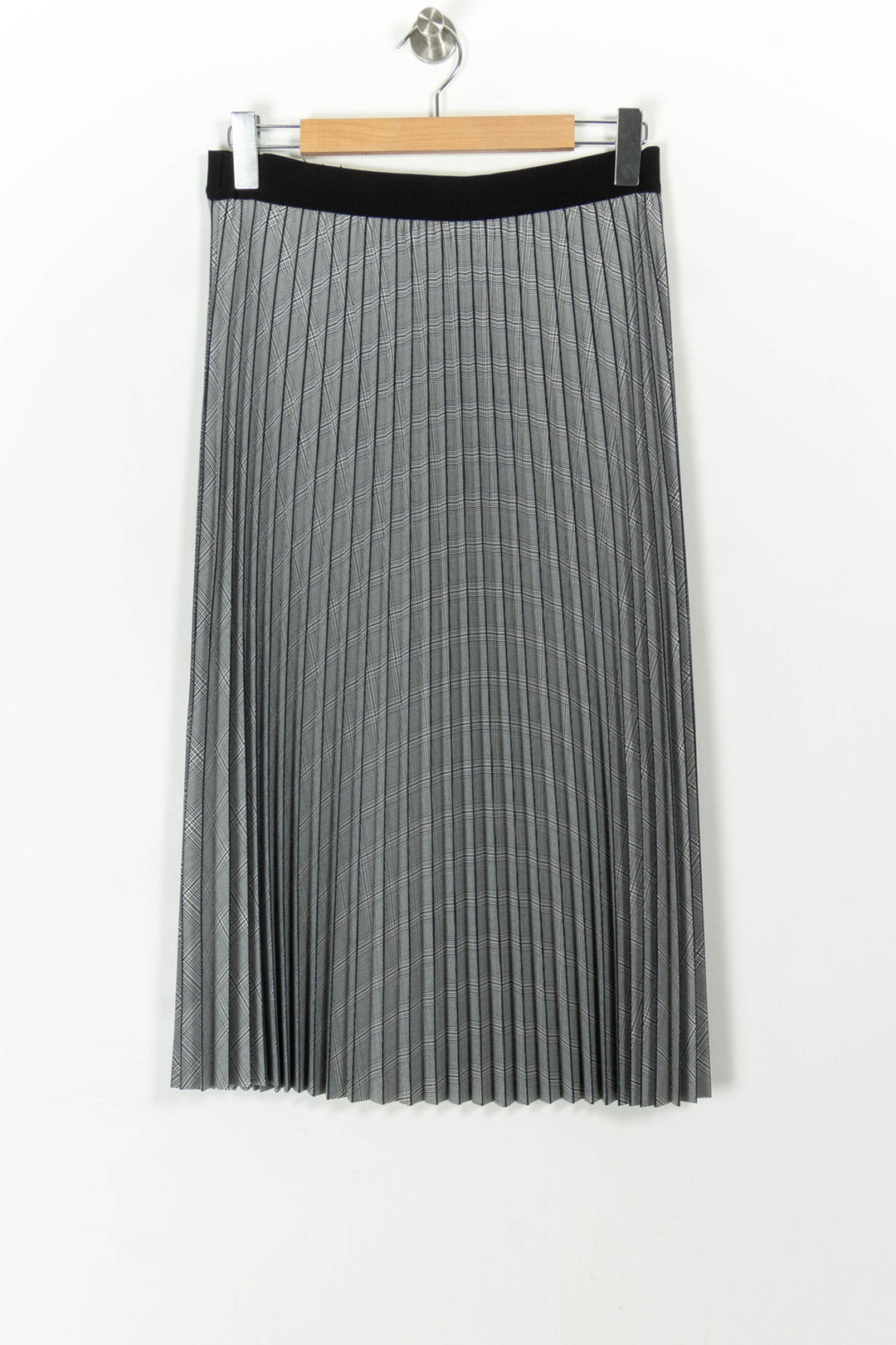 Jupe Plissée Grise - Taille M/38 de la marque Gerard Darel | PARAD99539 - Vendu par Paradigme - Image 4