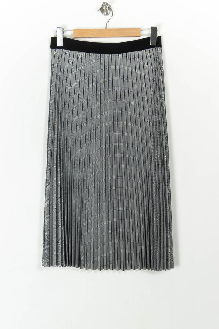 Jupe Plissée Grise - Taille M/38 de la marque Gerard Darel | PARAD99539 - Vendu par Paradigme - Image 4