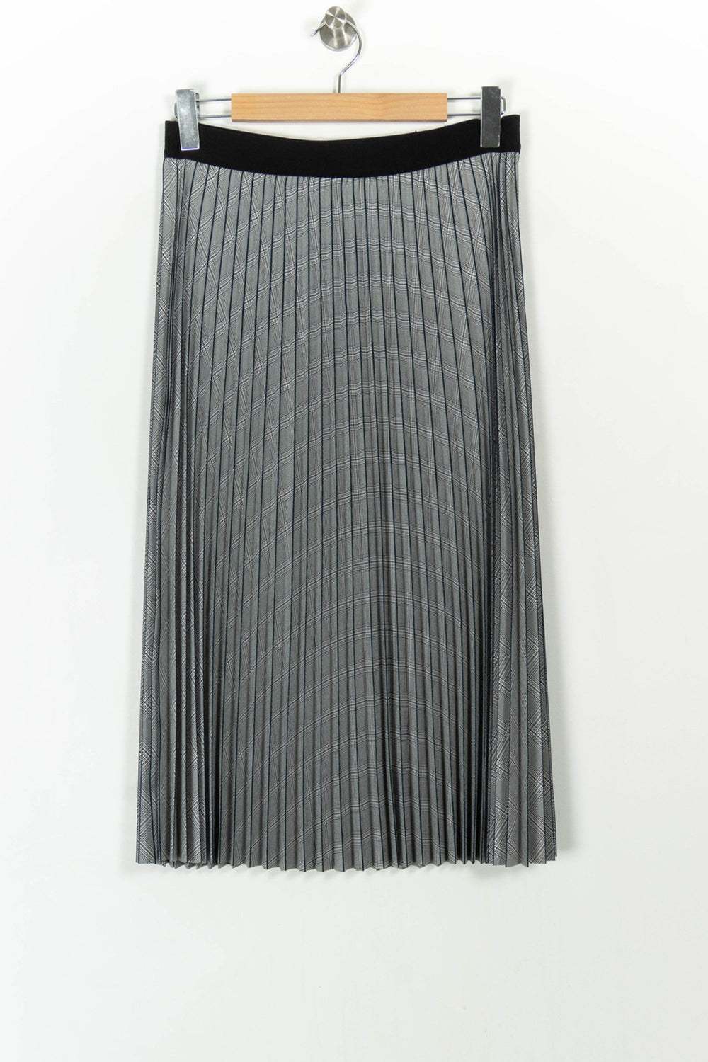 Jupe Plissée Grise - Taille M/38 de la marque Gerard Darel | PARAD99539 - Vendu par Paradigme - Image 2