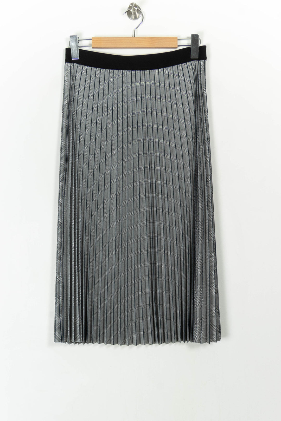 Jupe Plissée Grise - Taille M/38 de la marque Gerard Darel | PARAD99539 - Vendu par Paradigme - Image 2