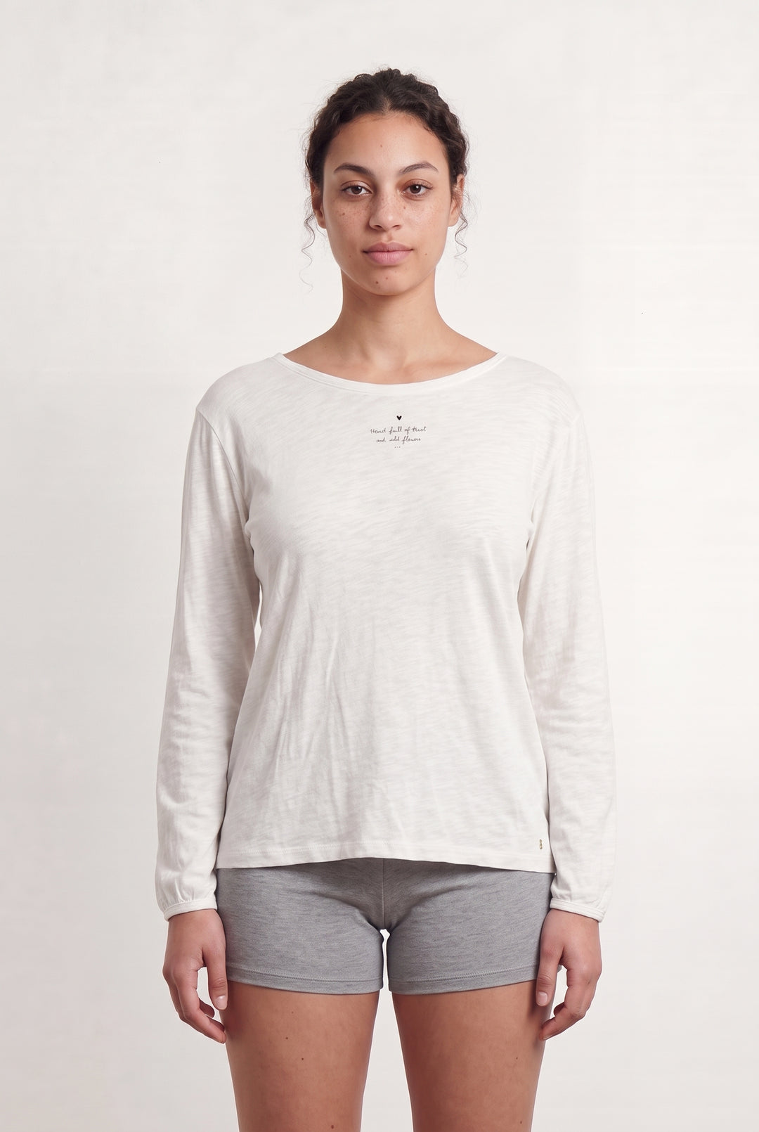 Tee-shirt blanc - Taille L/40 de la marque Des petits hauts | PARAD99548 - Vendu par Paradigme - Image 1