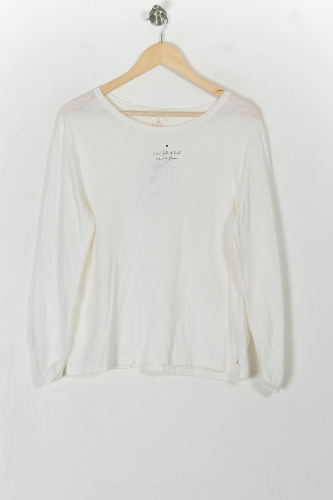 Tee-shirt blanc - Taille L/40 de la marque Des petits hauts | PARAD99548 - Vendu par Paradigme - Image 2