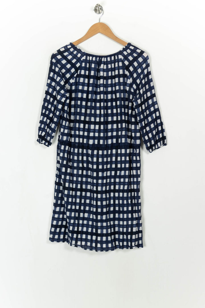 Robe Midi Bleu Marine et Blanche - Taille L/40 de la marque Comptoir des Cotonniers | PARAD99550 - Vendu par Paradigme - Image 4