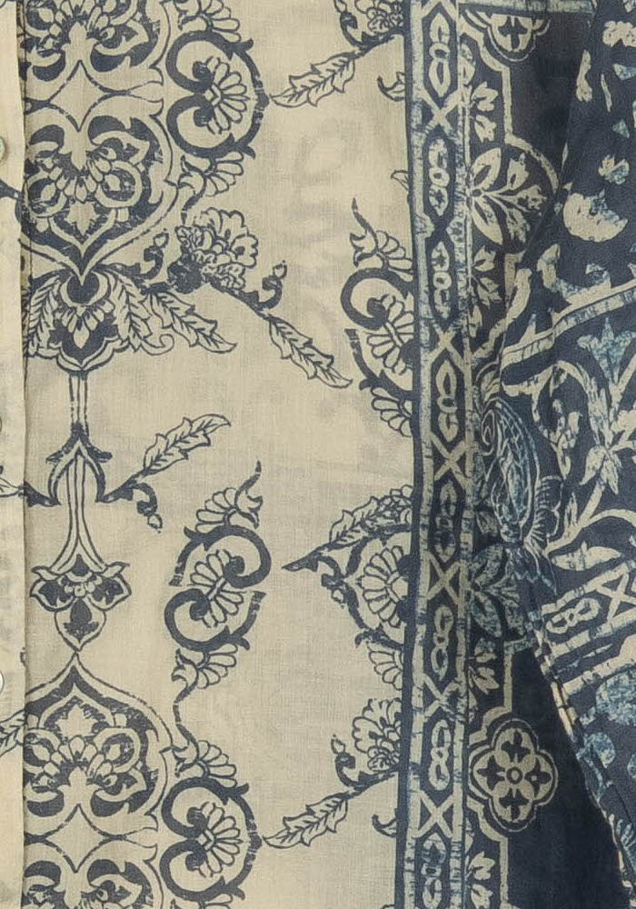 Chemise Bleu et Beige - Taille XXL/44 de la marque Maison 123 | PARAD99552 - Vendu par Paradigme - Image 3