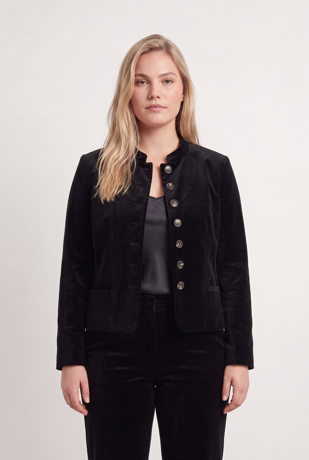Veste Droite Bleu - Taille XL/42 de la marque Maison 123 | PARAD99553 - Vendu par Paradigme - Image 1