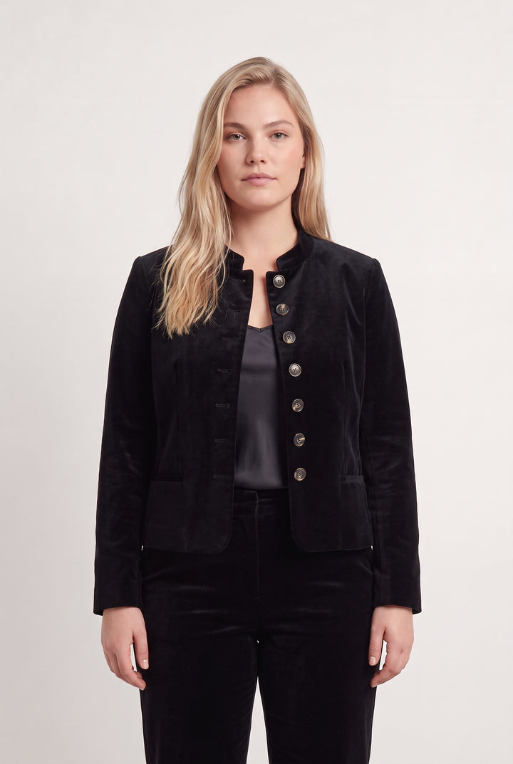 Veste Droite Bleu - Taille XL/42 de la marque Maison 123 | PARAD99553 - Vendu par Paradigme - Image 1