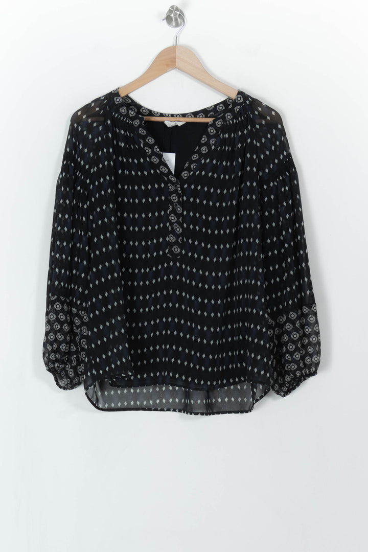Blouse Noire et Blanche - Taille XL/42 de la marque Maison 123 | PARAD99554 - Vendu par Paradigme - Image 2