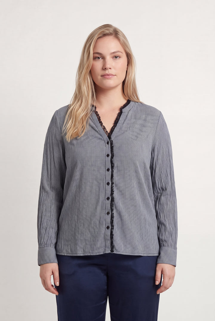 Chemise Grise et Noire - Taille XXL/44 de la marque Maison 123 | PARAD99557 - Vendu par Paradigme - Image 1