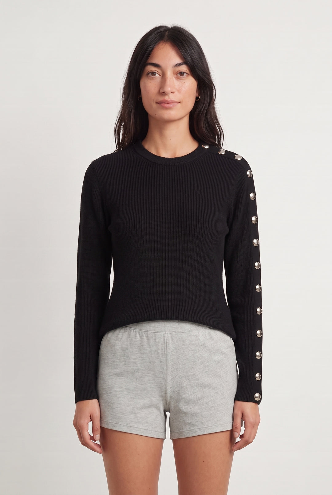 Pull Noir - Taille S/36 de la marque ba&sh | PARAD99571 - Vendu par Paradigme - Image 1