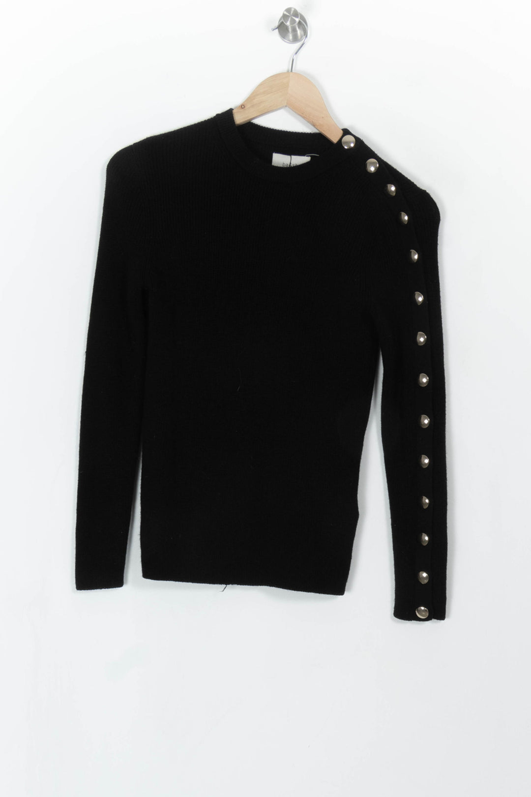 Pull Noir - Taille S/36 de la marque ba&sh | PARAD99571 - Vendu par Paradigme - Image 2