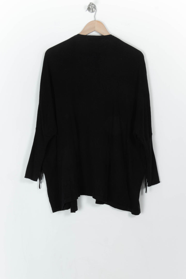 Cardigan Noir - Taille S/36 de la marque Sandro | PARAD99573 - Vendu par Paradigme - Image 4