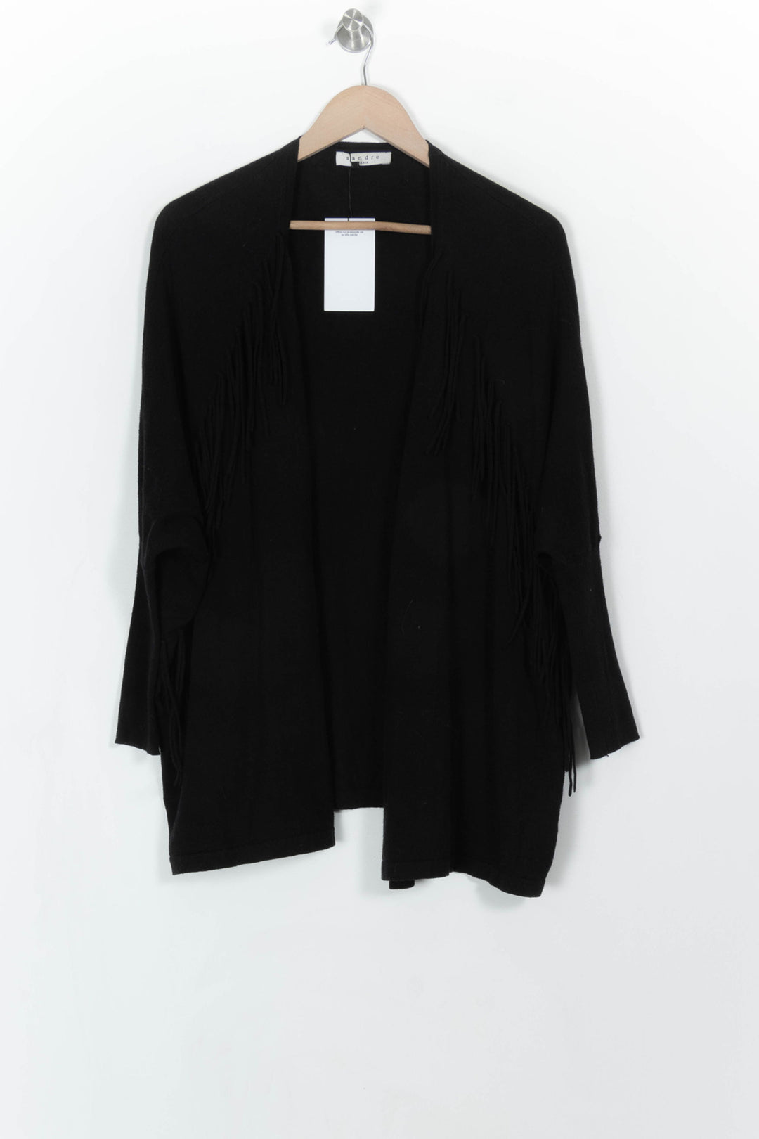 Cardigan Noir - Taille S/36 de la marque Sandro | PARAD99573 - Vendu par Paradigme - Image 2