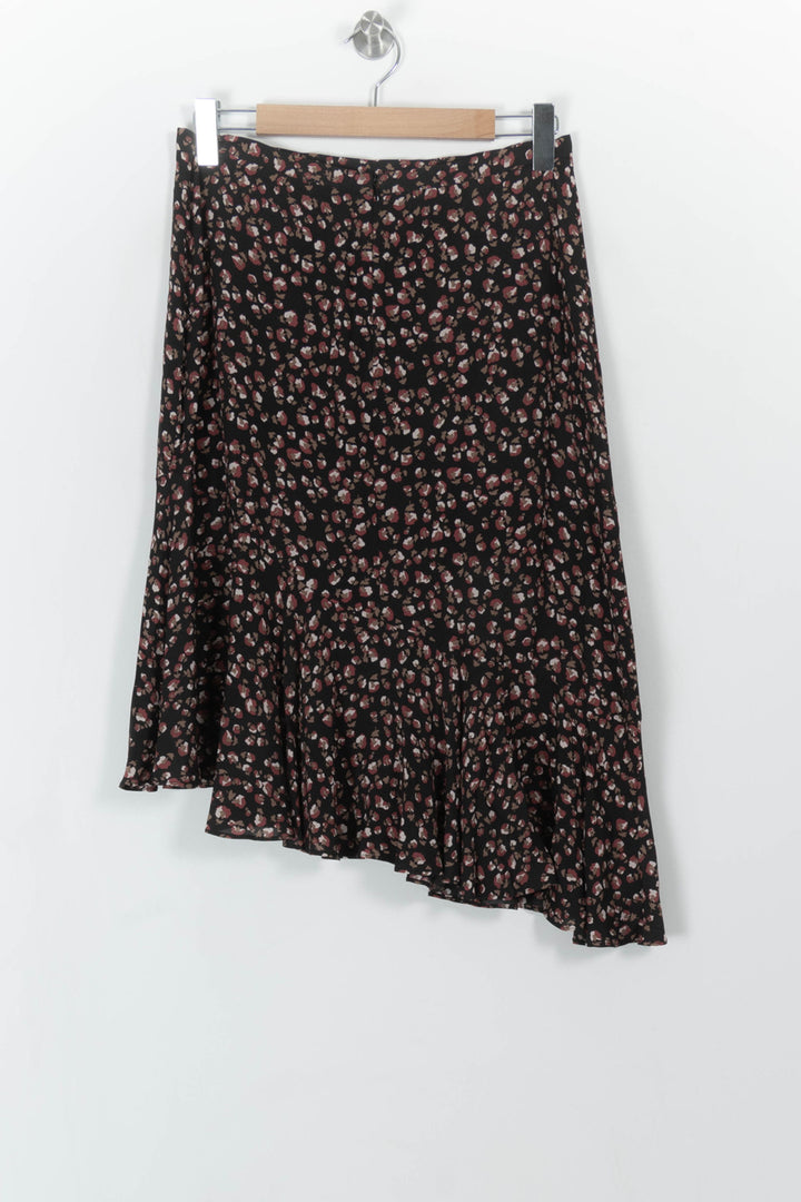 Jupe Longue Noire et Rouge - Taille L/40 de la marque Gerard Darel | PARAD99578 - Vendu par Paradigme - Image 5