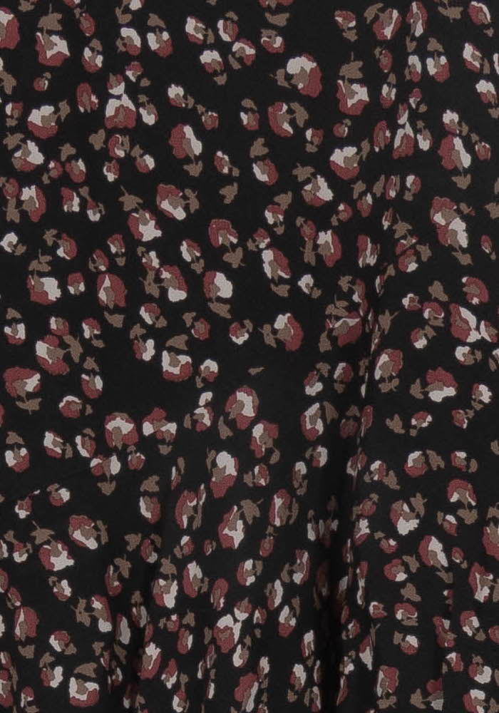 Jupe Longue Noire et Rouge - Taille L/40 de la marque Gerard Darel | PARAD99578 - Vendu par Paradigme - Image 3