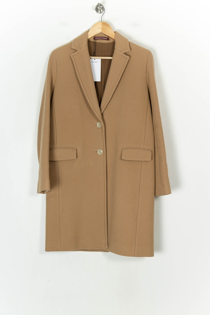 Manteau Long Beige - Taille S/36 de la marque Comptoir des Cotonniers | PARAD99581 - Vendu par Paradigme - Image 2