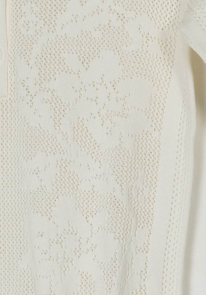 Pull Polo Blanc - Taille S/36 de la marque Comptoir des Cotonniers | PARAD99582 - Vendu par Paradigme - Image 3