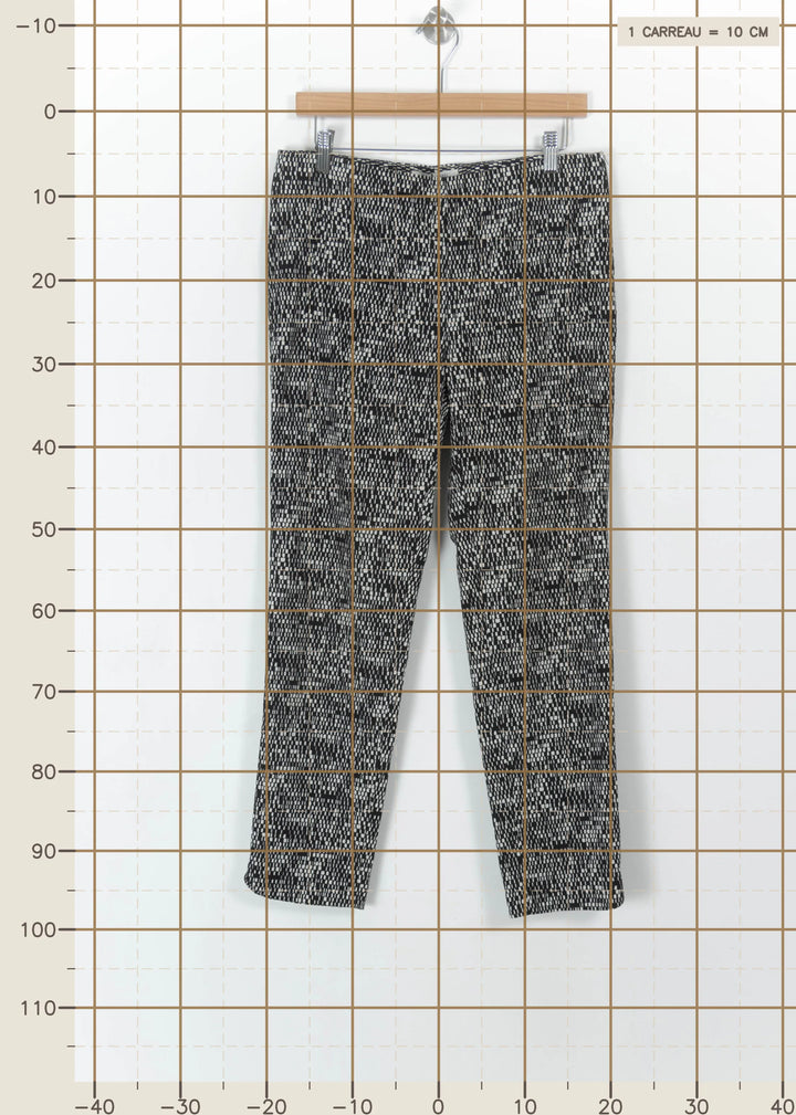 Pantalon Noir et Blanc - Taille M/38 de la marque Gerard Darel | PARAD99587 - Vendu par Paradigme - Image 4