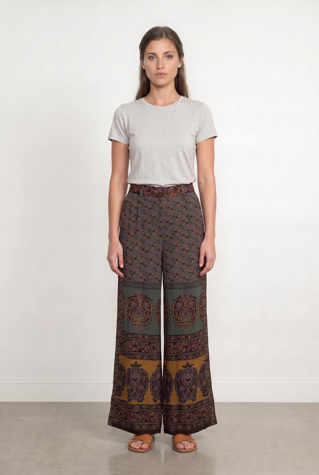 Pantalon Large Multicolore - Taille M/38 de la marque ba&sh | PARAD99590 - Vendu par Paradigme - Image 1