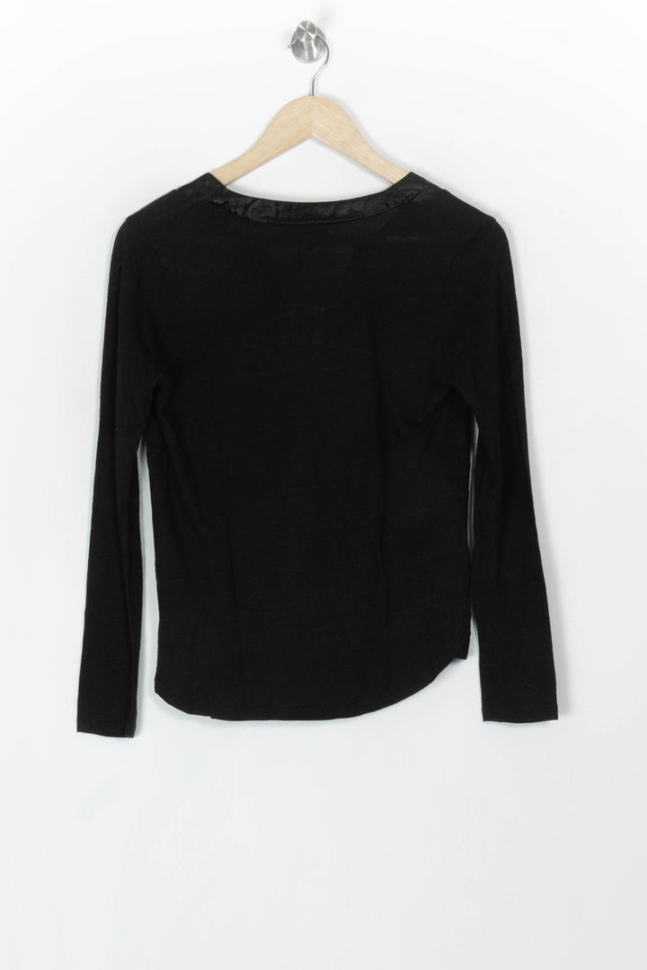 Tunique Noire - Taille S/36 de la marque Sandro | PARAD99593 - Vendu par Paradigme - Image 5