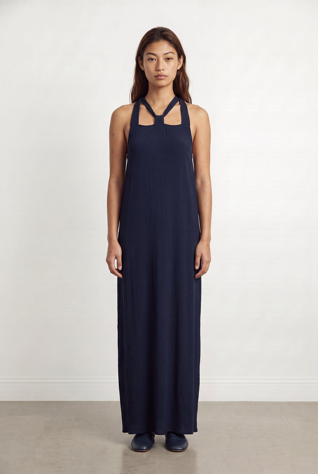 Robe Longue Bleue - Taille S/36 de la marque Sessùn | PARAD99594 - Vendu par Paradigme - Image 1