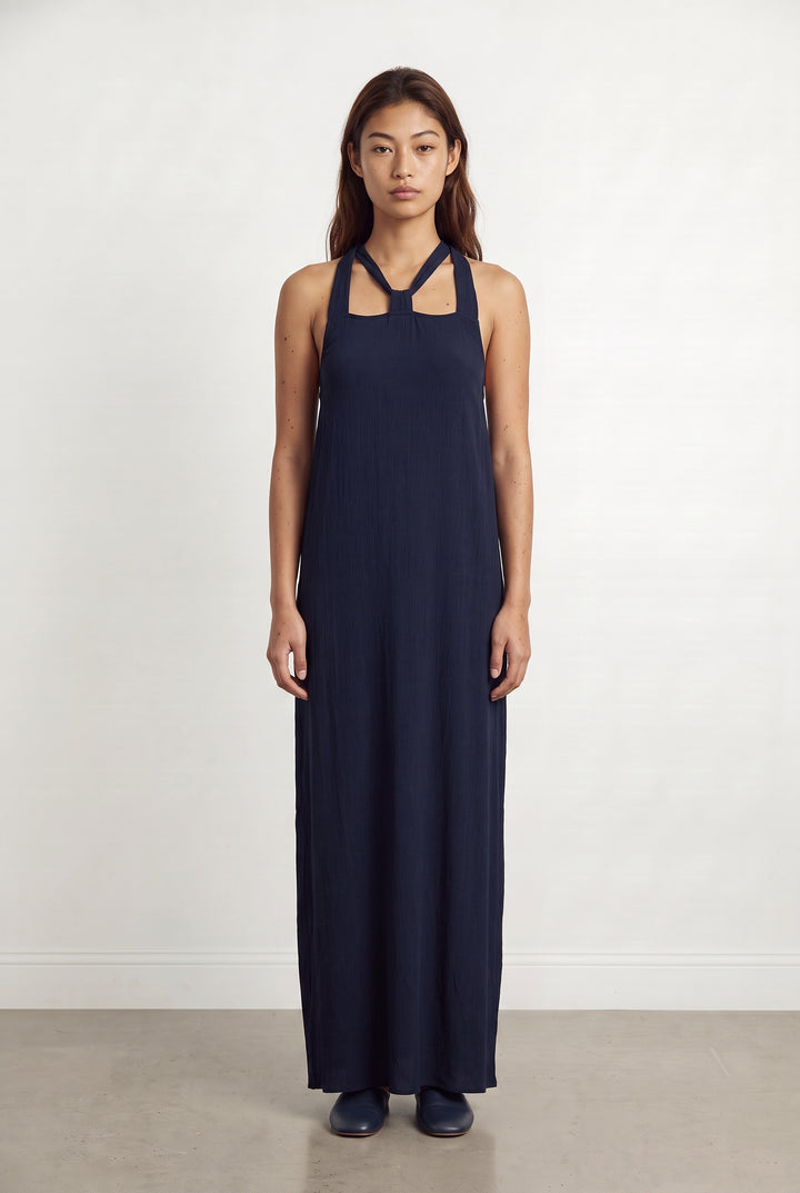 Robe Longue Bleue - Taille S/36 de la marque Sessùn | PARAD99594 - Vendu par Paradigme - Image 1
