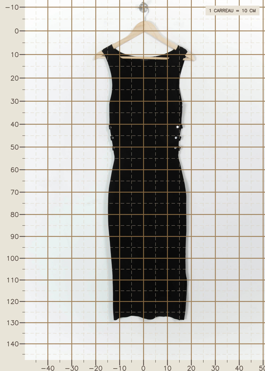 Robe Longue Noire - Taille M/38 de la marque IKKS | PARAD99596 - Vendu par Paradigme - Image 4