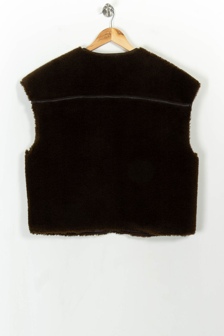 Gilet Marron - Taille M/38 de la marque Sessùn | PARAD99600 - Vendu par Paradigme - Image 5