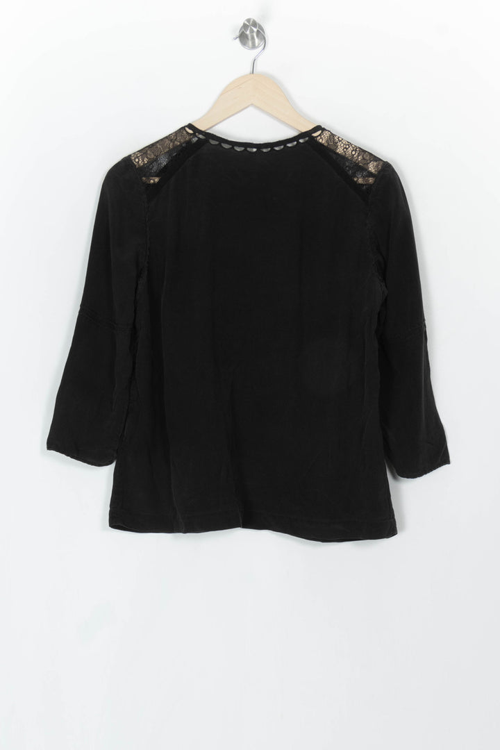 Blouse Noire - Taille L/40 de la marque IRO | PARAD99602 - Vendu par Paradigme - Image 5