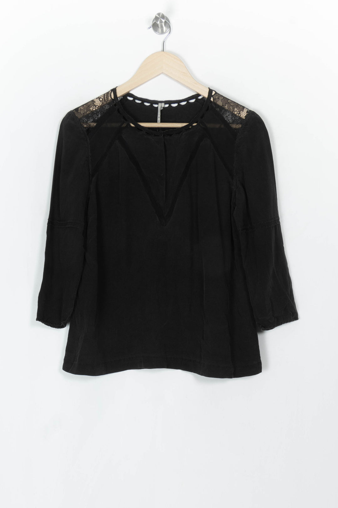 Blouse Noire - Taille L/40 de la marque IRO | PARAD99602 - Vendu par Paradigme - Image 2