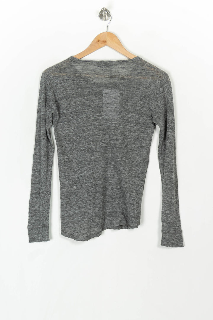 Pull Gris - Taille S/36 de la marque Sandro | PARAD99604 - Vendu par Paradigme - Image 5