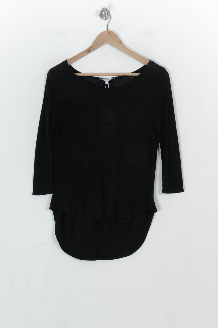 Tunique Noire - Taille S/36 de la marque Sandro | PARAD99605 - Vendu par Paradigme - Image 2