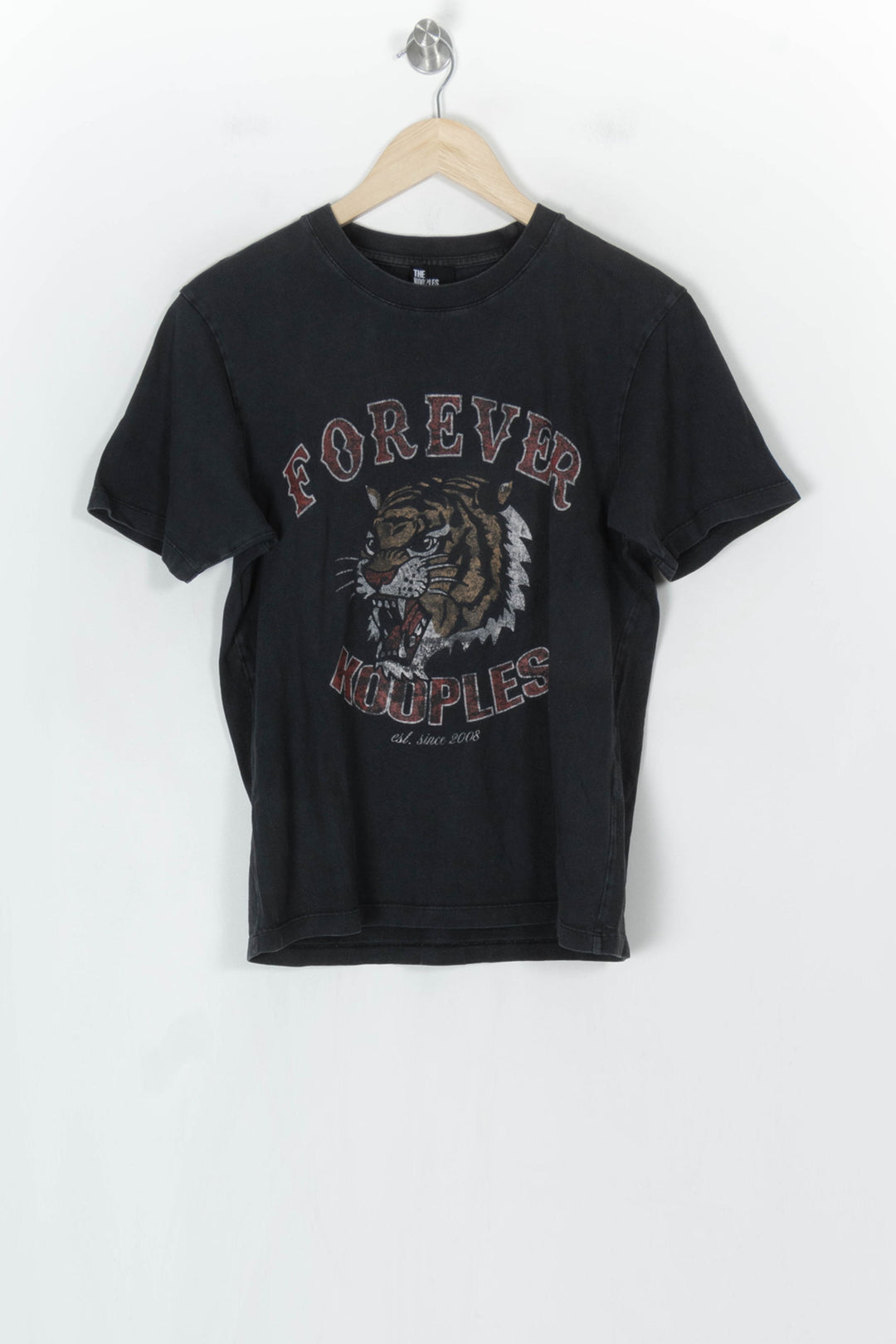 Tee-shirt Noir - Taille S/36 de la marque The Kooples | PARAD99606 - Vendu par Paradigme - Image 2