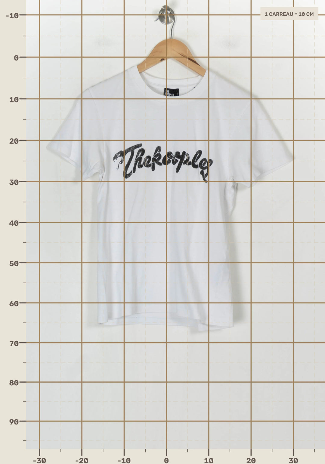 Tee-shirt Blanc - Taille XS/34 de la marque The Kooples | PARAD99608 - Vendu par Paradigme - Image 4