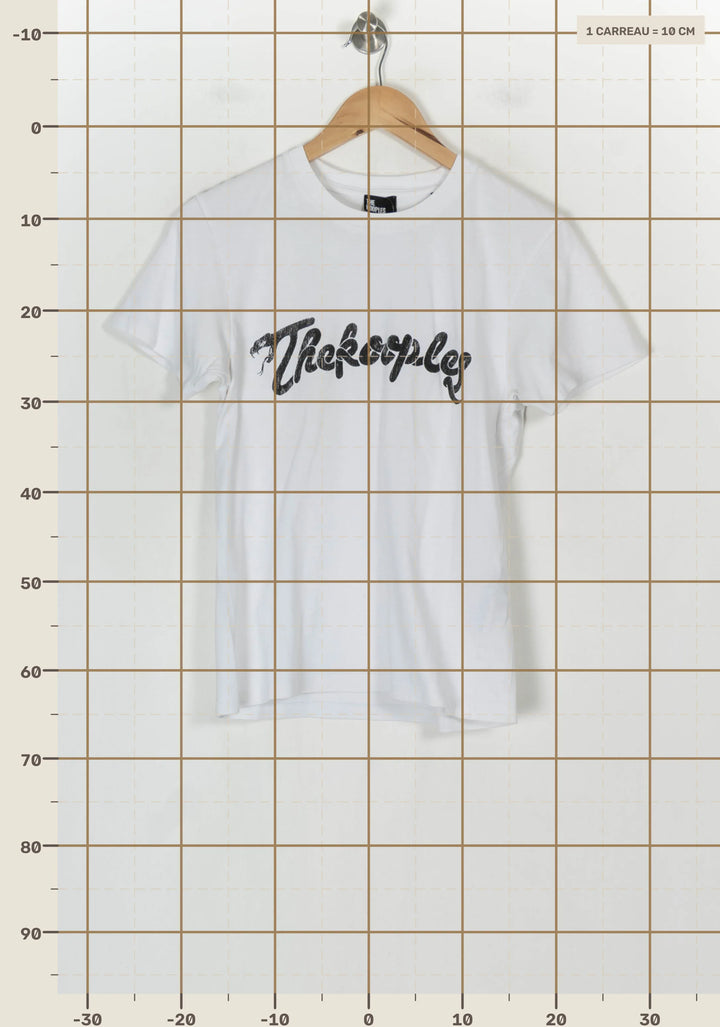 Tee-shirt Blanc - Taille XS/34 de la marque The Kooples | PARAD99608 - Vendu par Paradigme - Image 4