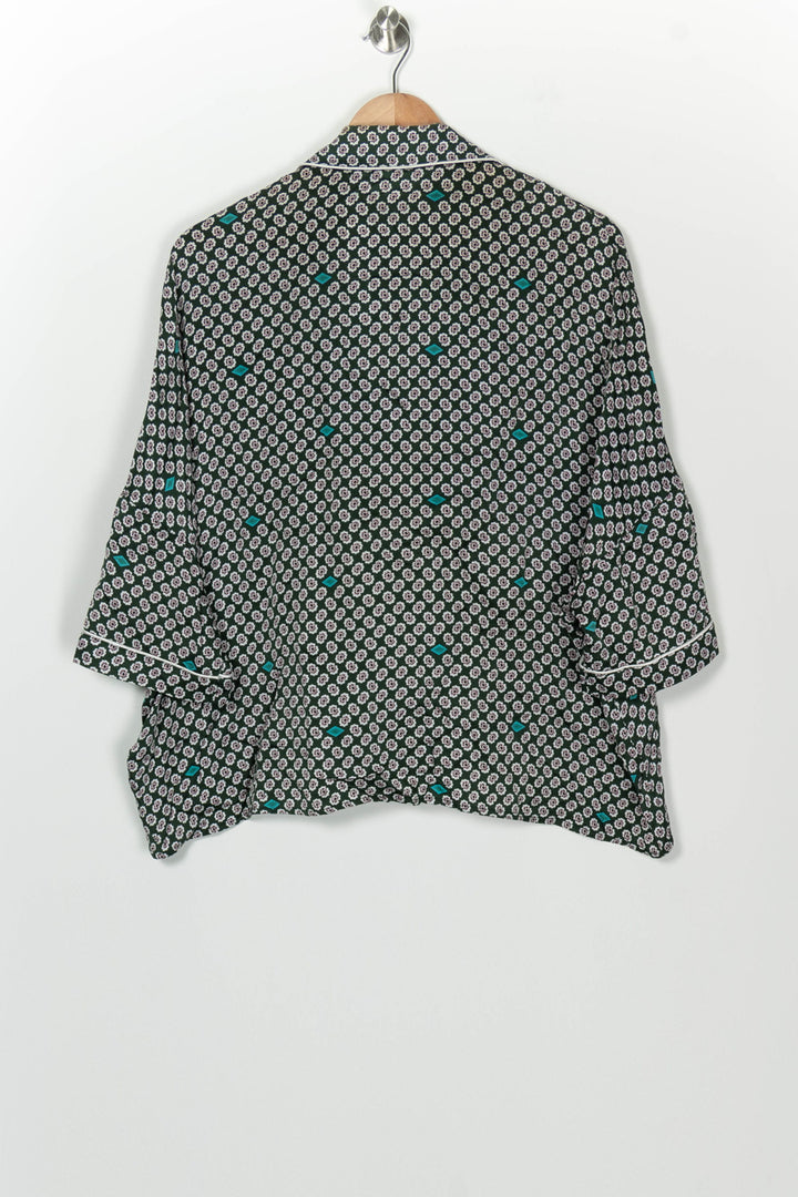 Chemise Verte Et Blanche - Taille L/40 de la marque Maje | PARAD99609 - Vendu par Paradigme - Image 5