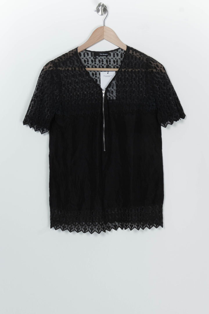 Tunique Noire - Taille M/38 de la marque The Kooples | PARAD99619 - Vendu par Paradigme - Image 2