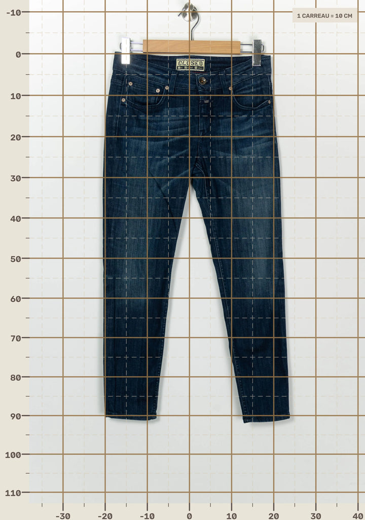 Jean Bleu foncé - Taille M/38 de la marque Closed | PARAD99622 - Vendu par Paradigme - Image 4
