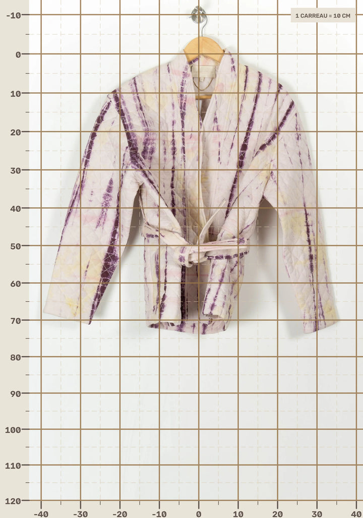 Veste matelassée Rose et Violet - Taille M/38 de la marque Vanessa Bruno | PARAD99627 - Vendu par Paradigme - Image 4
