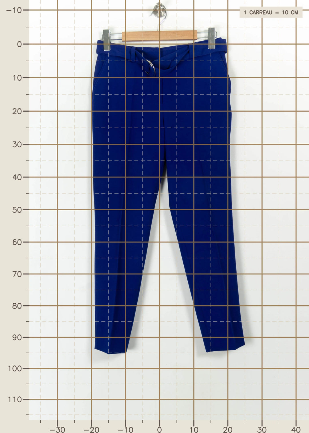Pantalon Bleu - Taille S/36 de la marque Claudie Pierlot | PARAD99635 - Vendu par Paradigme - Image 4