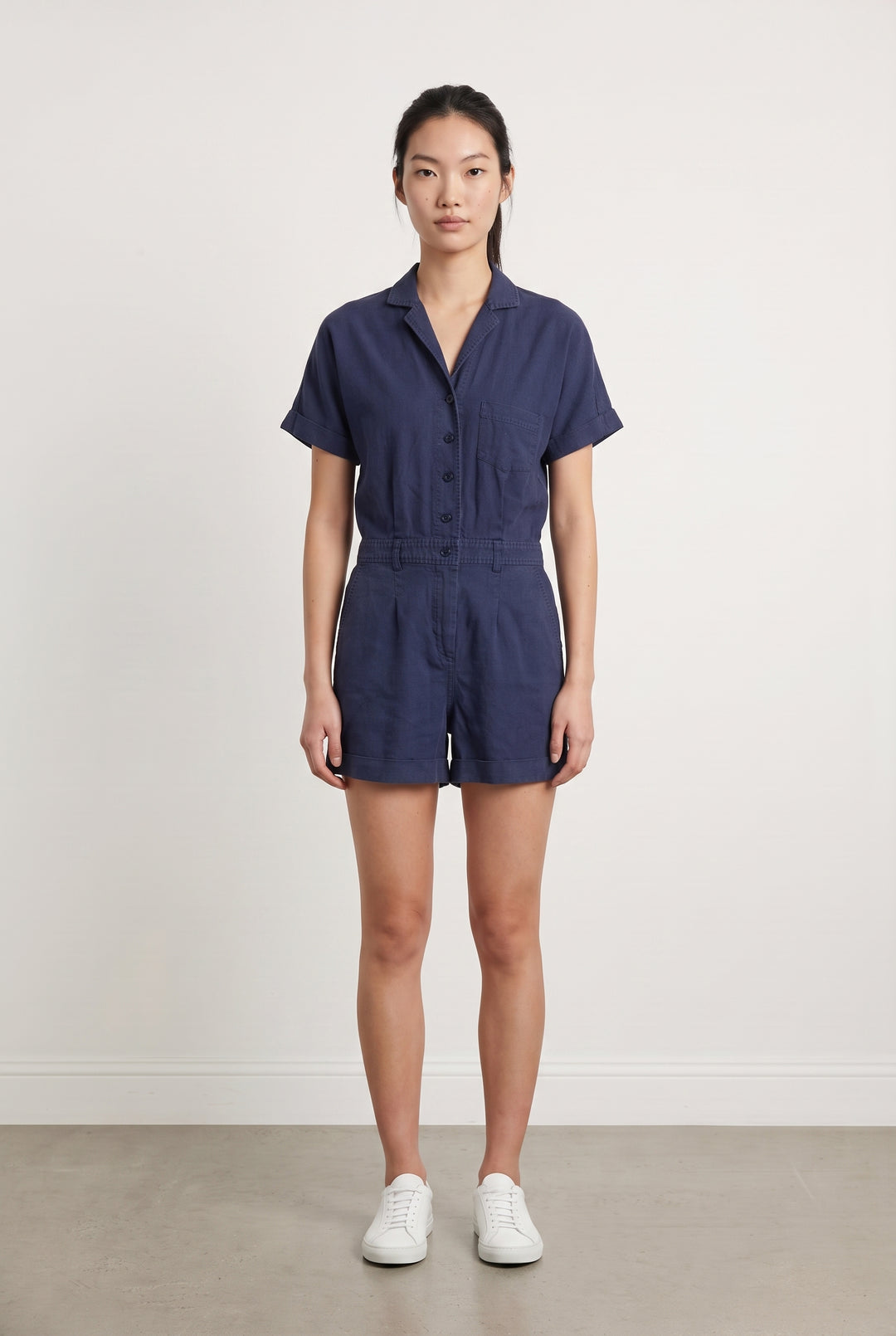 Combishort Bleu - Taille XS/34 de la marque Comptoir des Cotonniers | PARAD99637 - Vendu par Paradigme - Image 1